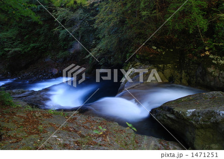 西沢渓谷の滝（山梨市） 1471251