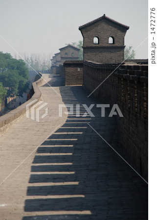 中国・平遥古城の城壁 1472776