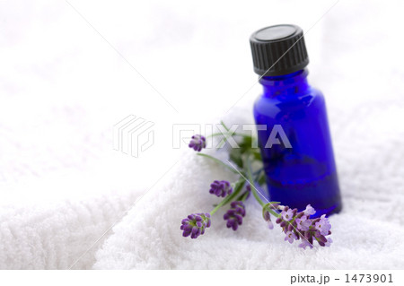 ラベンダーとエッセンスボトル 1473901