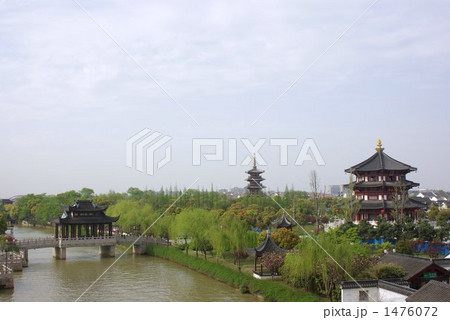 江南の名刹「寒山寺」 遠景 江南の名刹「寒山寺」 遠景 1476072