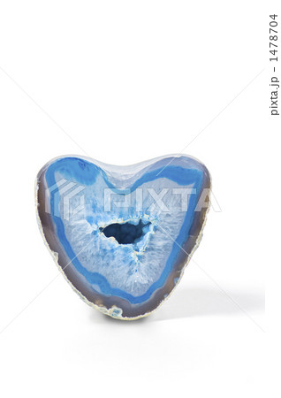 ハート型の瑪瑙の原石 1478704