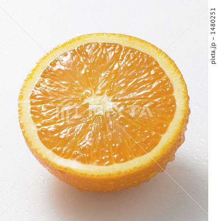 オレンジ輪切りの写真素材