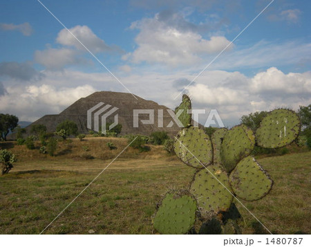 世界遺産テオティワカン太陽のピラミッド 世界遺産テオティワカン太陽のピラミッド 1480787