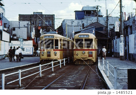 昭和51年　都電三ノ輪橋停留所　終点　東京都 1485521
