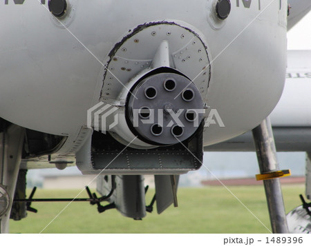 Ａ－１０攻撃機の機首搭載３０ｍｍガトリング砲ＧＡＵ－８ 1489396