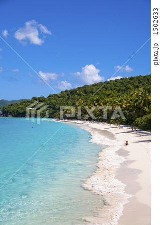 カリブで一番美しいビーチトランクベイ 1502633