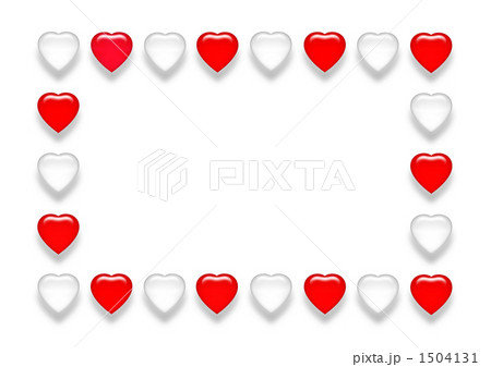 ハートのフレーム 1504131
