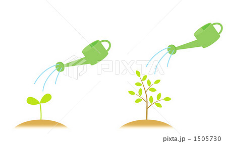 Watering - Stock Illustration [1505730] - PIXTA