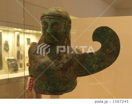 「オリンピア博物館」の「セイレーン像」（ギリシャ） 1507245