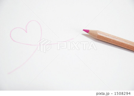 色鉛筆とハート 色鉛筆とハート 1508294