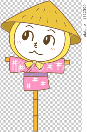 案山子 ピンク 案山子 ピンク 1512590