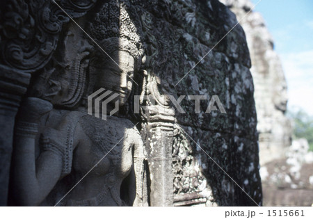 女神像　バイヨンにて 1515661