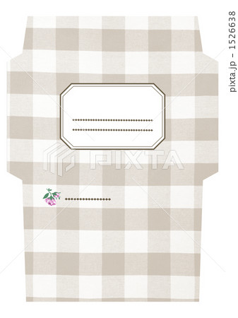 切って使うオリジナル手作り封筒 切って使うオリジナル手作り封筒 1526638