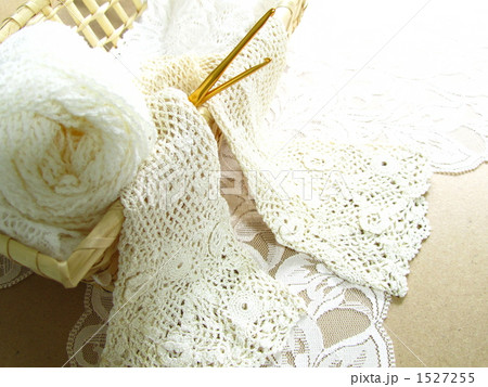レースの手袋【レース編みイメージ】【ナチュラルテイスト】　（横） 1527255