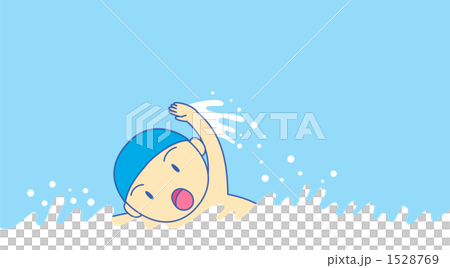 游泳男子的背景 1528769