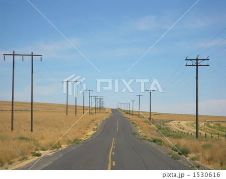 荒野へ続く一本道 1530616