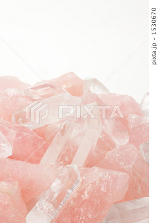 ローズクォーツとクリスタル ローズクォーツとクリスタル 1530670