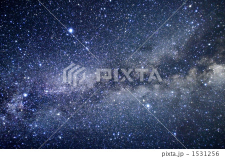 夏の大三角と天の川 1531256