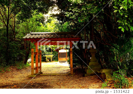 無人の神社 無人の神社 1531422