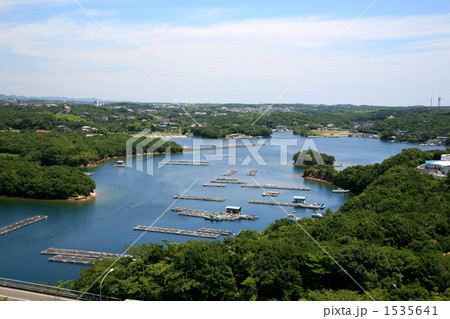 英虞湾と真珠いかだ 1535641