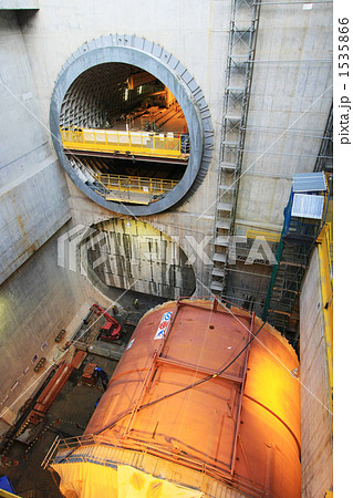 中央環状線大橋ジャンクションのシールドトンネルの工事現場（目黒区・東京） 1535866