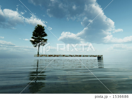 幻想世界(海と木) 幻想世界(海と木) 1536686