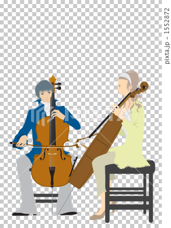 ２人のチェリスト 1552872