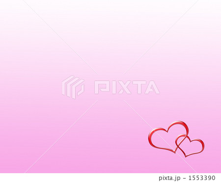 オープンハートピンク背景２ 1553390