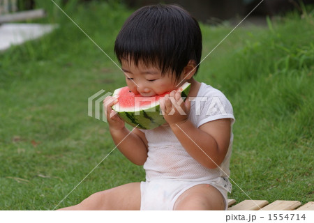 すいか　がぶり 1554714