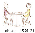 女性二人のイラスト 1556121