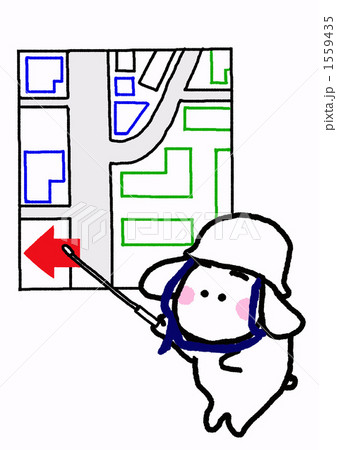 防災訓練中のうさぎちゃん 1559435