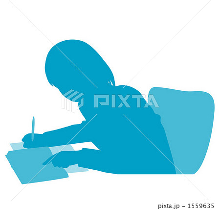 勉強する若い女性 1559635