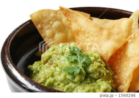 トルティーヤチップスとアボカドディップ 1560298