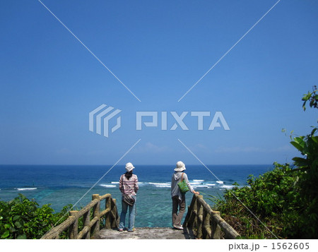 海へ続く遊歩道 1562605