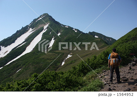利尻岳　－　利尻富士とも呼ばれ、深田久弥の日本１００名山にも入っている。 1564952