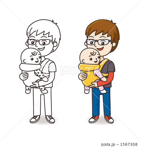 赤ちゃんとお父さん 赤ちゃんとお父さん 1567308