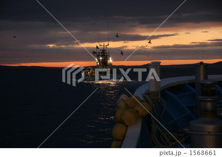 さけ漁の漁船に乗せてもらった 1568661