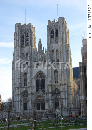 ベルギー ブリュッセル 聖ミッシェル大聖堂 ベルギー ブリュッセル 聖ミッシェル大聖堂 1571329