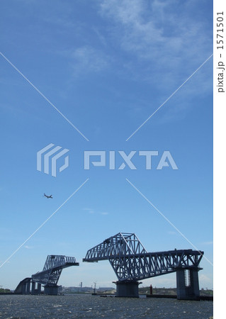 建設中の東京港臨海大橋 建設中の東京港臨海大橋 1571501