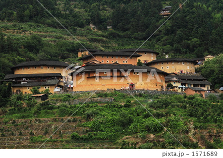 客家土楼風景(中国福建省) 客家土楼風景(中国福建省) 1571689