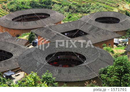 客家土楼風景（中国福建省） 1571701