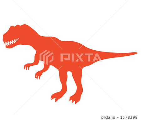 アロサウルスのイラスト素材