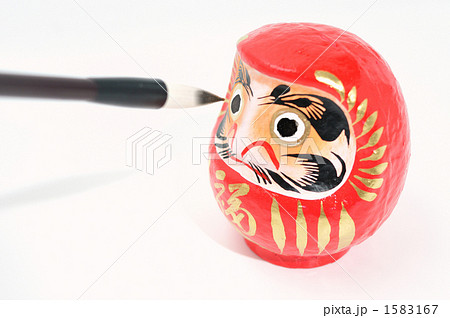 縁起物のダルマ。 縁起物のダルマ。 1583167