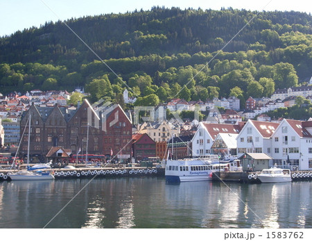 世界遺産となっている、ブリッゲン地区 1583762