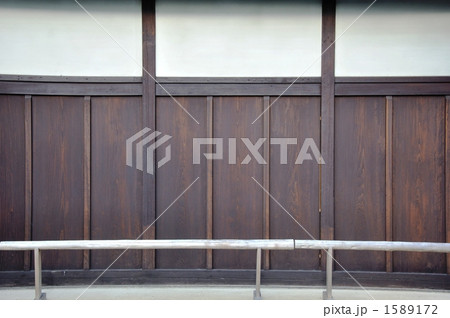 町家の板塀 1589172