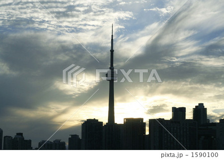 夕暮のCNタワー1 1590100