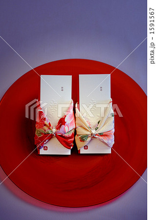 和風の席札と結婚指輪 和風の席札と結婚指輪 1591567