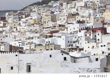 世界遺産ティトゥアン旧市街町並み 1591817