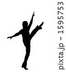 ダンス　シルエット 1595753