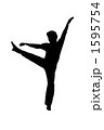 ダンス　シルエット 1595754